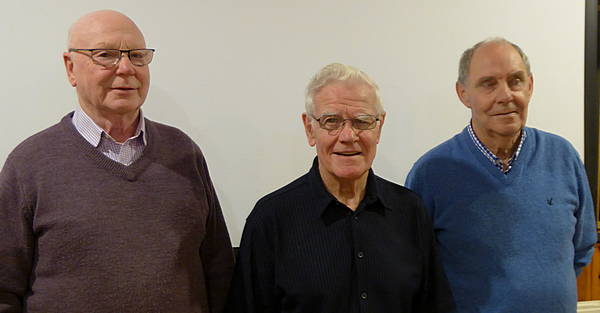 Jim Plenderleith, Peter McLeish and John Donnachie